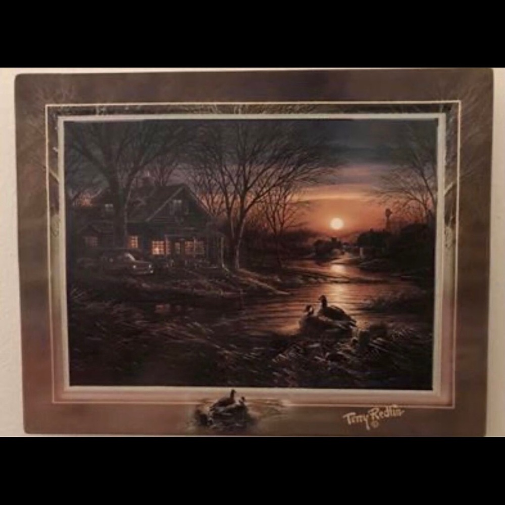 Terry Redlin’s Tranquil Retreats LE Collector Plates: Issues 1-5